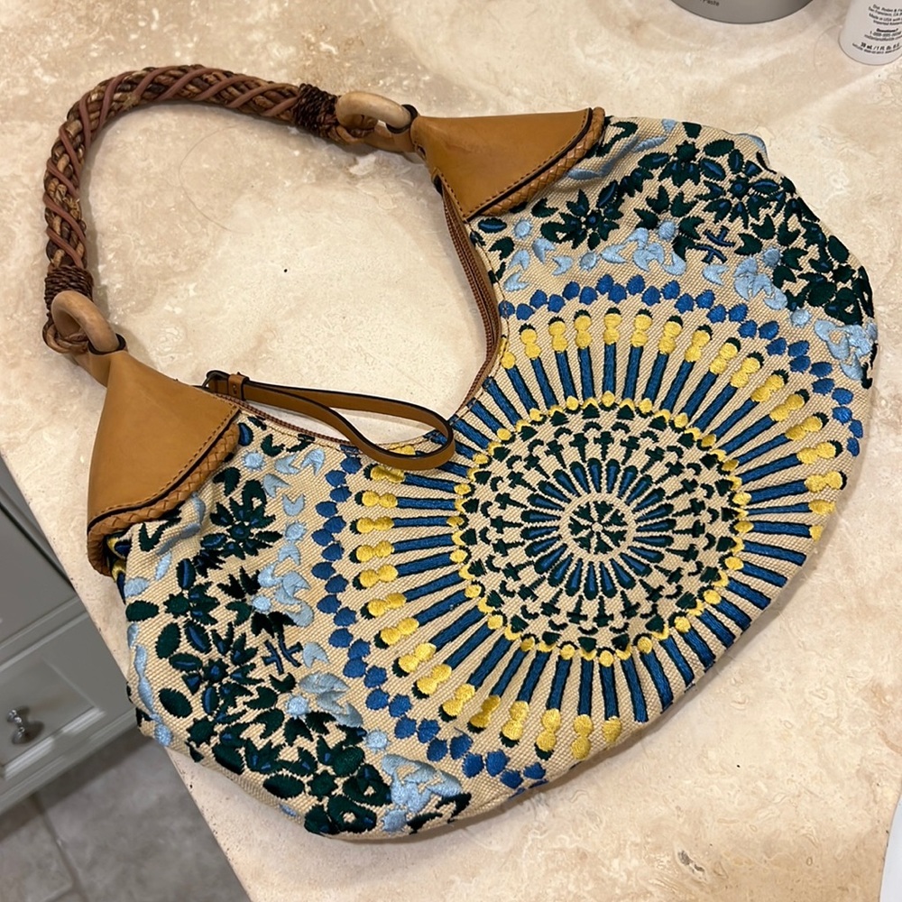 Cole Haan Sierra Embroidery shoulder bag